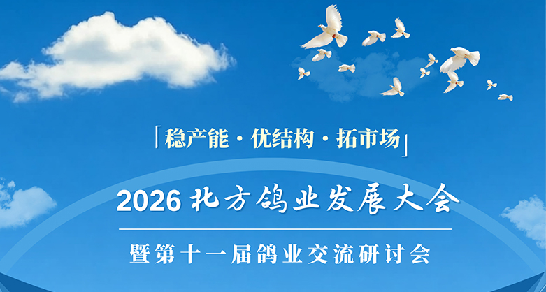關于舉辦2026北方鴿業(yè)發(fā)展大會暨第十一屆鴿業(yè)交流研討會的通知（第三輪通知）